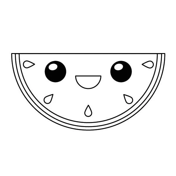 Dibujos Kawaii de Comida para colorear, descargar e imprimir | Colorear imágenes Dibujos Kawaii de Comida para colorear, descargar e imprimir | Colorear imágenes