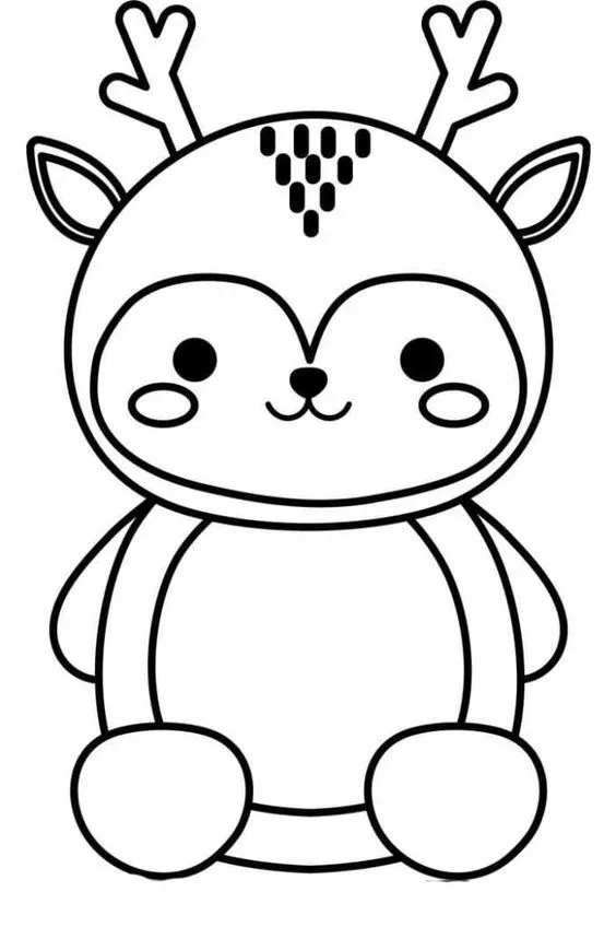 Dibujos de Kawaii – Imprimir Para Colorear