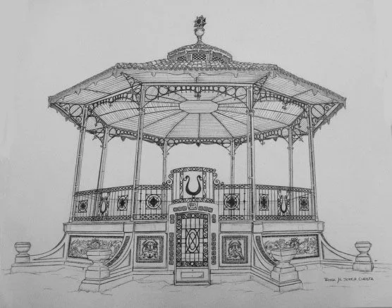 Dibujo de kiosco - Imagui