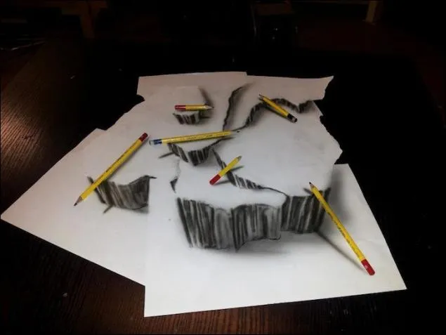 Dibujos a lápiz 3D JJK aerógrafo