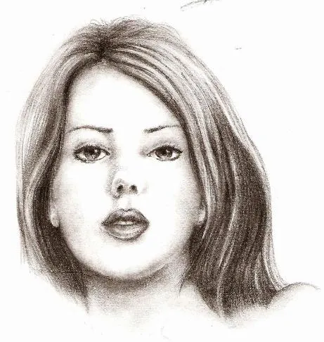 Dibujos a lapiz de caras faciles - Imagui