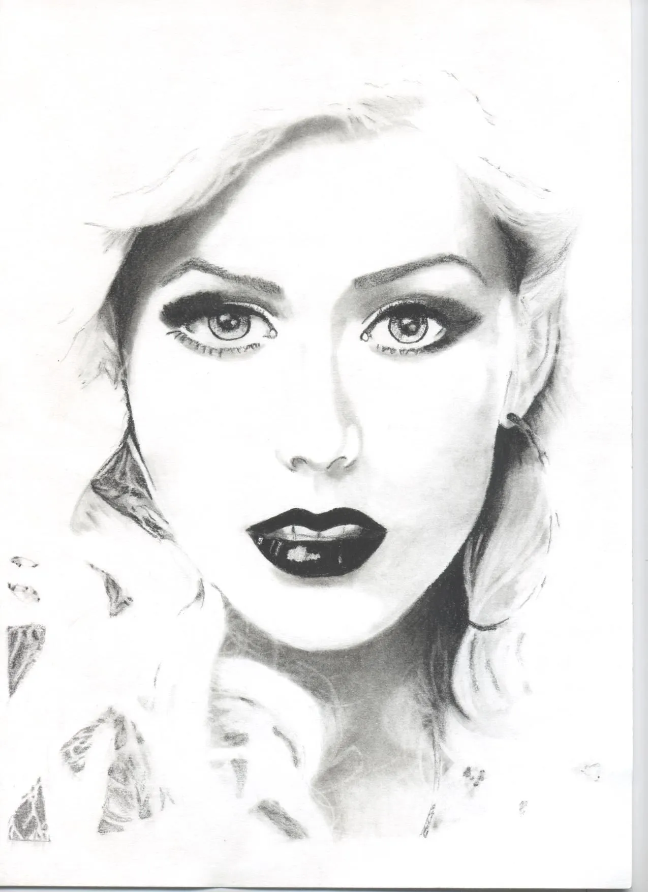 Dibujos con lápiz conté realizados por alumnos de bachillerato ...