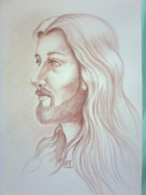 Dibujos a lapiz de cristo | Dibujos a lapiz