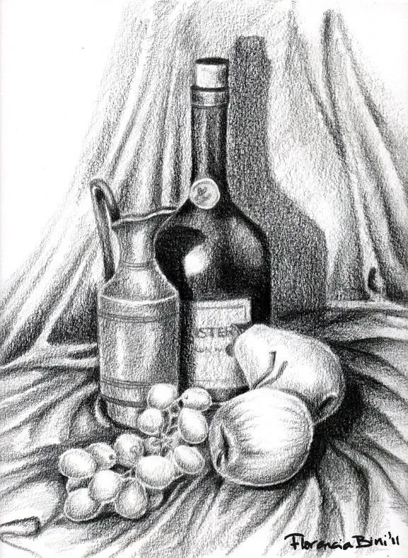 10 Ideas para comenzar a dibujar bodegones - Dibujos a lapiz 10 Ideas para comenzar a dibujar bodegones - Dibujos a lapiz