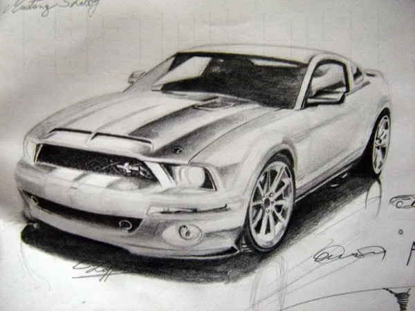 dibujos a lapiz de ford mustang - Buscar con Google | dibujo o ...