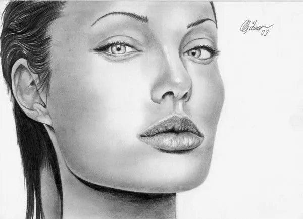 Dibujos a lápiz de mujeres famosas. | Quiero más diseño Dibujos a lápiz de mujeres famosas. | Quiero más diseño
