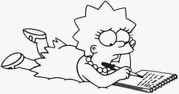 Dibujos con Lapiz: simpsons