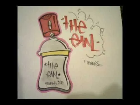 como dibujar una lata de spray - YouTube