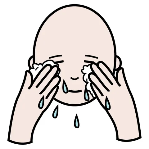 Ver dibujo de un niño lavandose la cara - Imagui