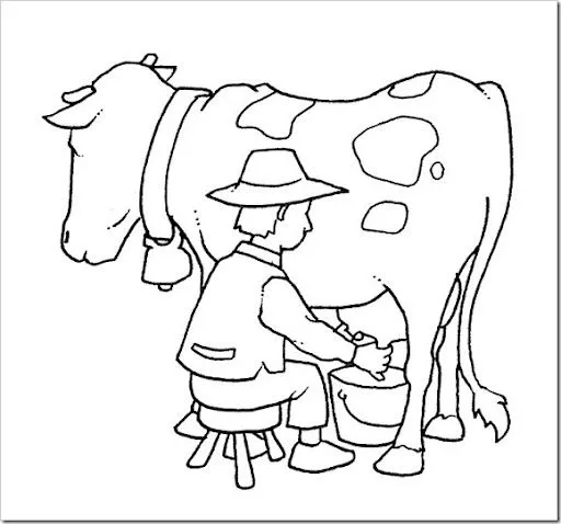Leche huevos para colorear - Imagui