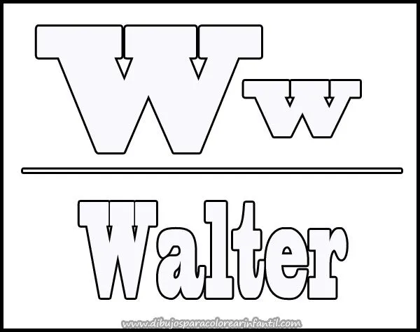 dibujos con la letra w - ALOjamiento de IMágenes dibujos con la letra w - ALOjamiento de IMágenes