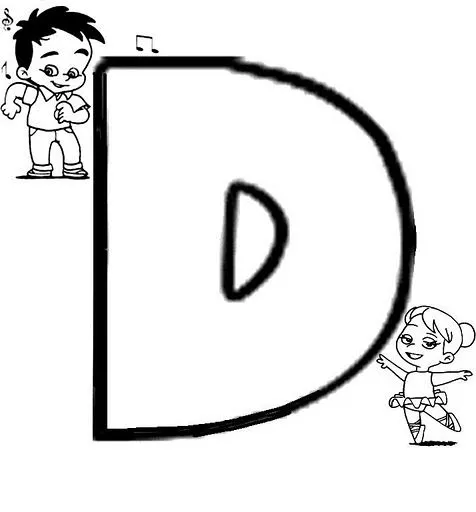 DIBUJOS DE LA LETRA D PARA COLOREAR | FICHAS PARA PINTAR | DIBUJOS ... DIBUJOS DE LA LETRA D PARA COLOREAR | FICHAS PARA PINTAR | DIBUJOS ...