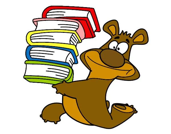 Dibujos de Libros para Colorear - Dibujos.net Dibujos de Libros para Colorear - Dibujos.net