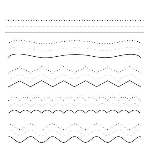 Dibujos con lineas rectas para niños - Imagui