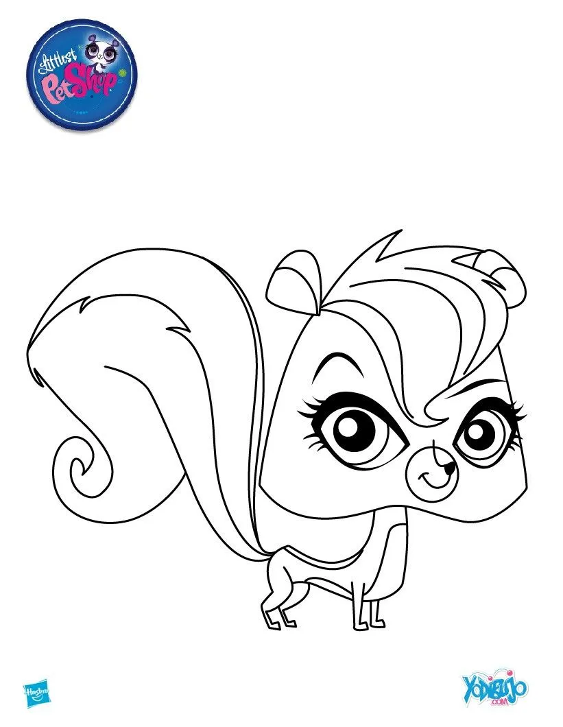 Dibujos de LITTLEST PET SHOP para colorear, PEPPER CLARKE para ... Dibujos de LITTLEST PET SHOP para colorear, PEPPER CLARKE para ...