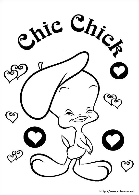 Dibujos de Looney Tunes para colorear en Colorear.net Dibujos de Looney Tunes para colorear en Colorear.net