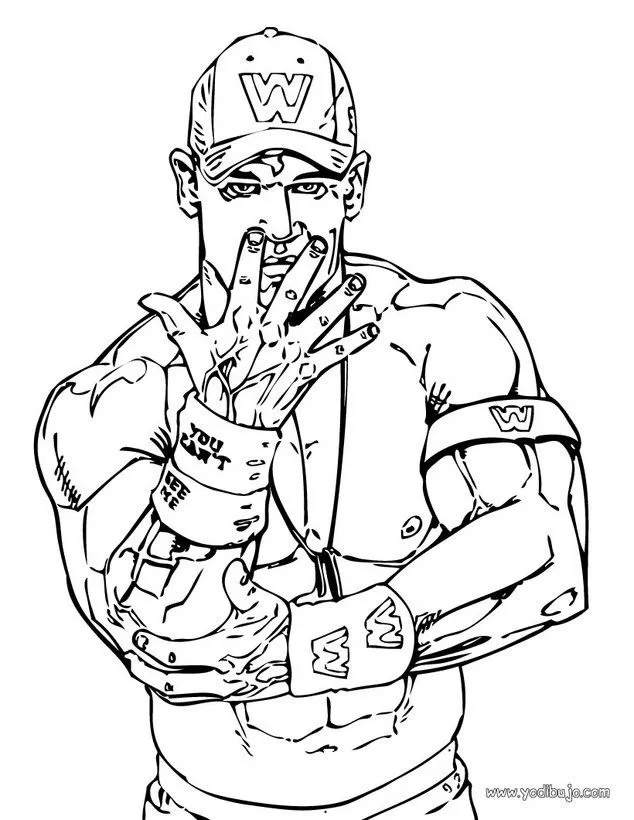 Dibujos de LUCHA LIBRE para colorear, Big Show para imprimir Dibujos de LUCHA LIBRE para colorear, Big Show para imprimir