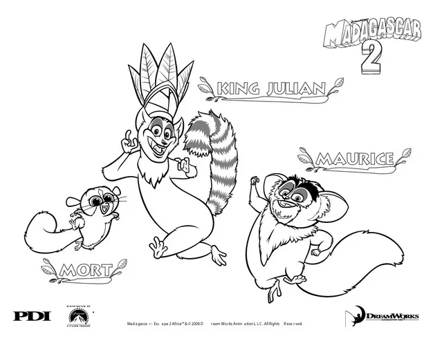 Dibujos de madagascar para colorear ~ Solountip.com Dibujos de madagascar para colorear ~ Solountip.com