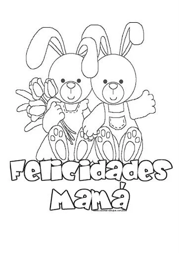 DIBUJOS DIA DE LA MADRE PARA COLOREAR DIBUJOS DIA DE LA MADRE PARA COLOREAR