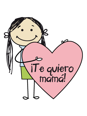 Dibujos de Dia de la madre para colorear y pintar - TodoPapás Dibujos de Dia de la madre para colorear y pintar - TodoPapás