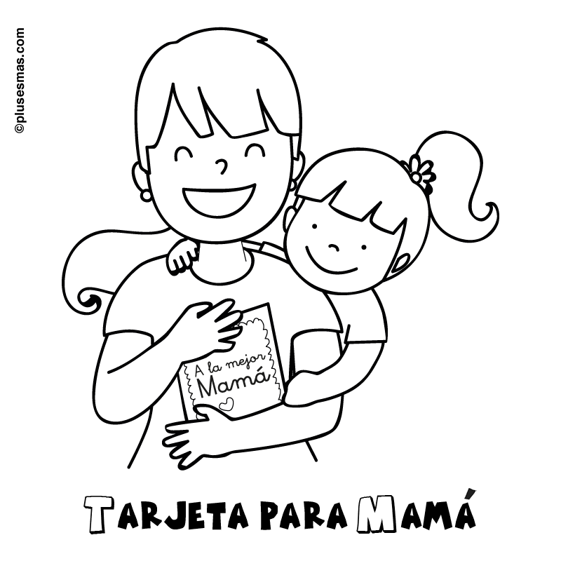 Dibujos de día de la madre. Ocio en casa, Colorear con niños y ... Dibujos de día de la madre. Ocio en casa, Colorear con niños y ...