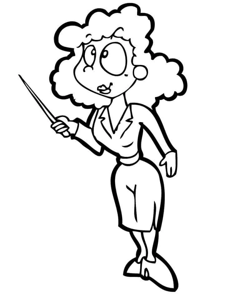 Dibujos de Maestra para colorear e imprimir– ColoringOnly.Com Dibujos de Maestra para colorear e imprimir– ColoringOnly.Com