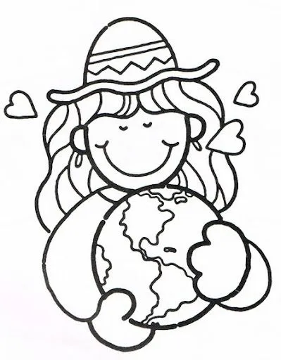 DIBUJOS DE MAESTRAS PARA COLOREAR