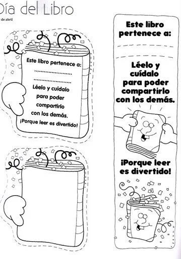 El rincón de la Maestra Jardinera: Imagenes día del libro