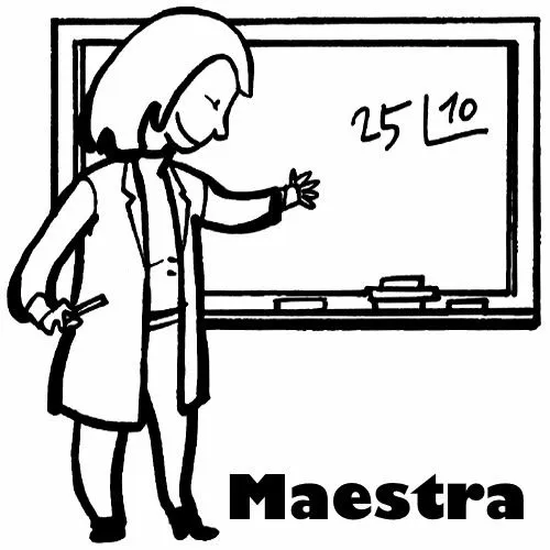 Dibujos de maestros para pintar - Imagui