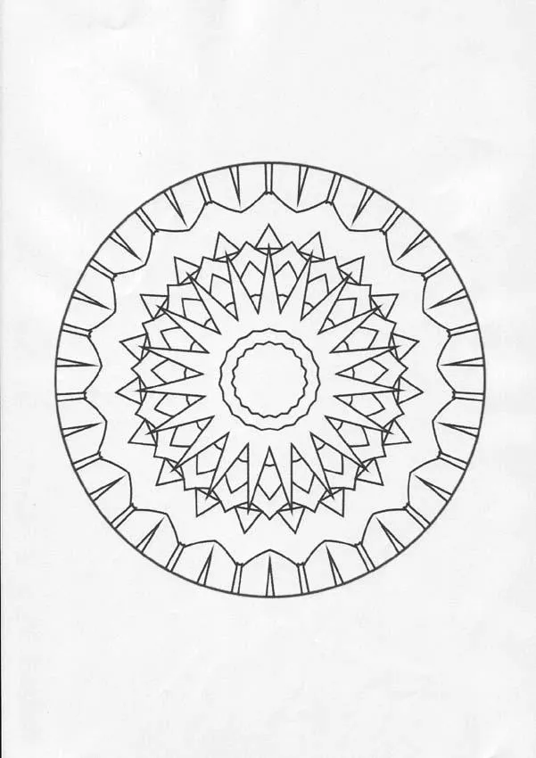 Dibujos de MANDALA ESTRELLA para colorear - Mandala Estrella ... Dibujos de MANDALA ESTRELLA para colorear - Mandala Estrella ...