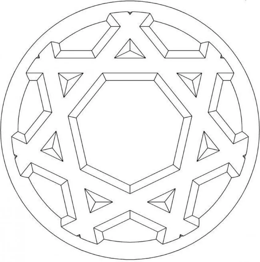 Dibujos de MANDALA ESTRELLA para colorear - Mandala Estrella ... Dibujos de MANDALA ESTRELLA para colorear - Mandala Estrella ...