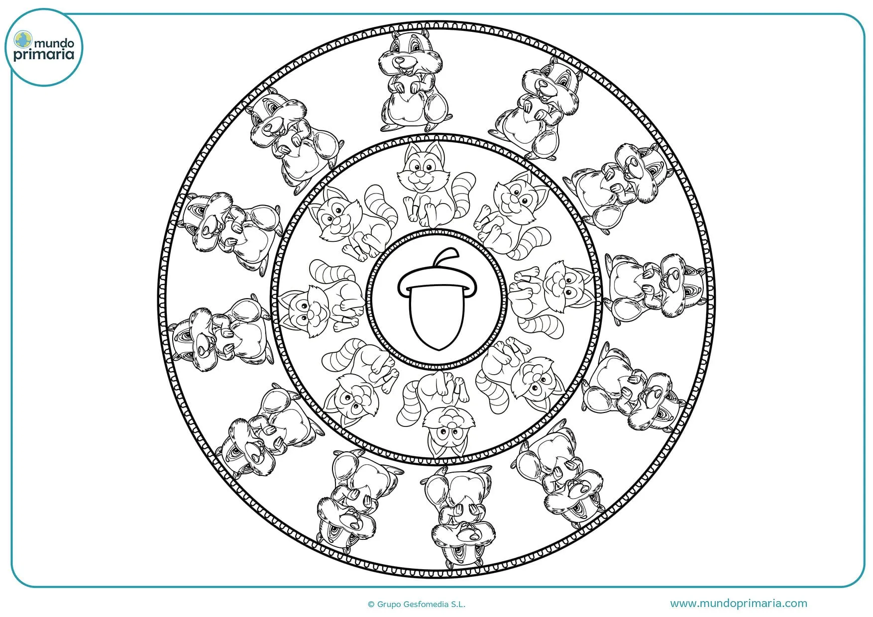 Dibujos de MANDALAS PARA COLOREAR para niños Dibujos de MANDALAS PARA COLOREAR para niños