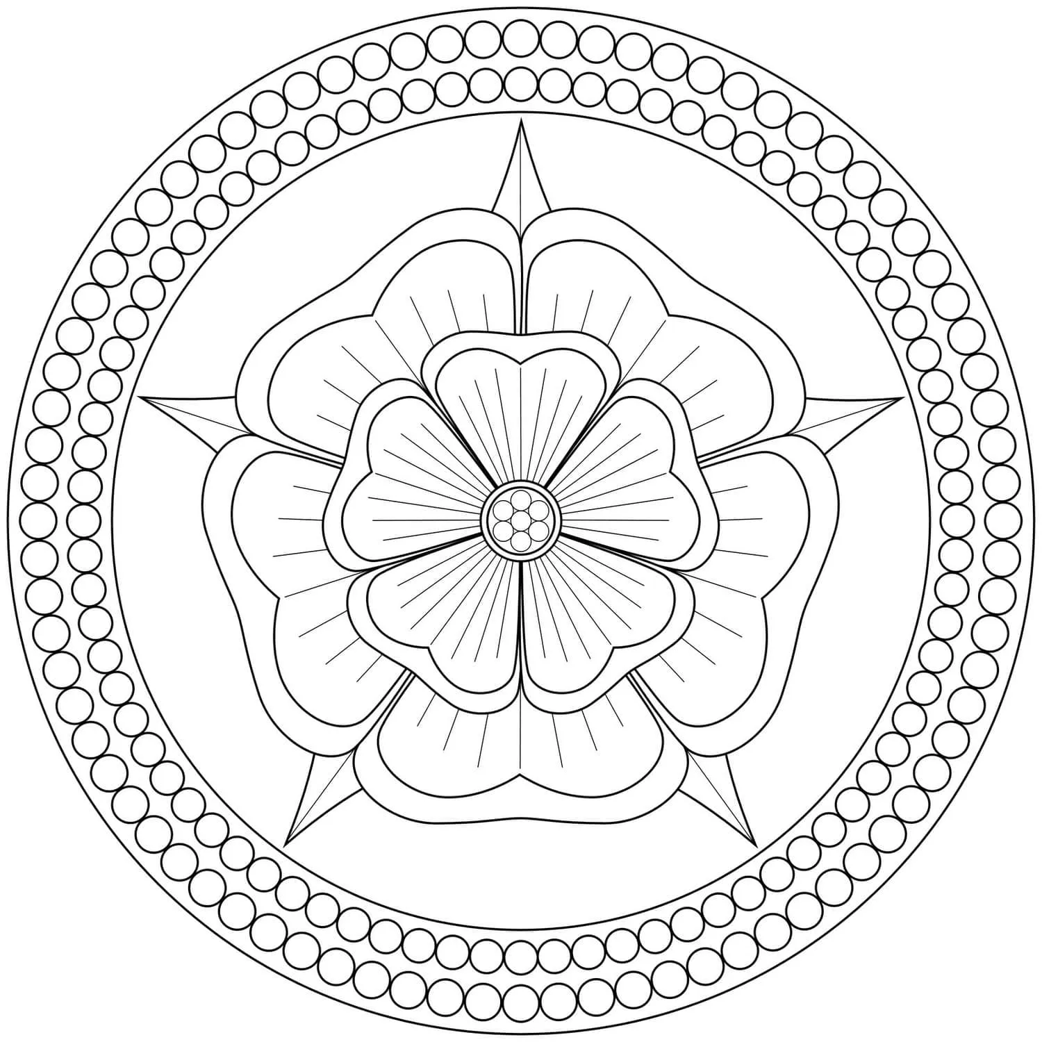 Dibujos de Mandalas Flores Para Colorear - Wonder-day.com Dibujos de Mandalas Flores Para Colorear - Wonder-day.com