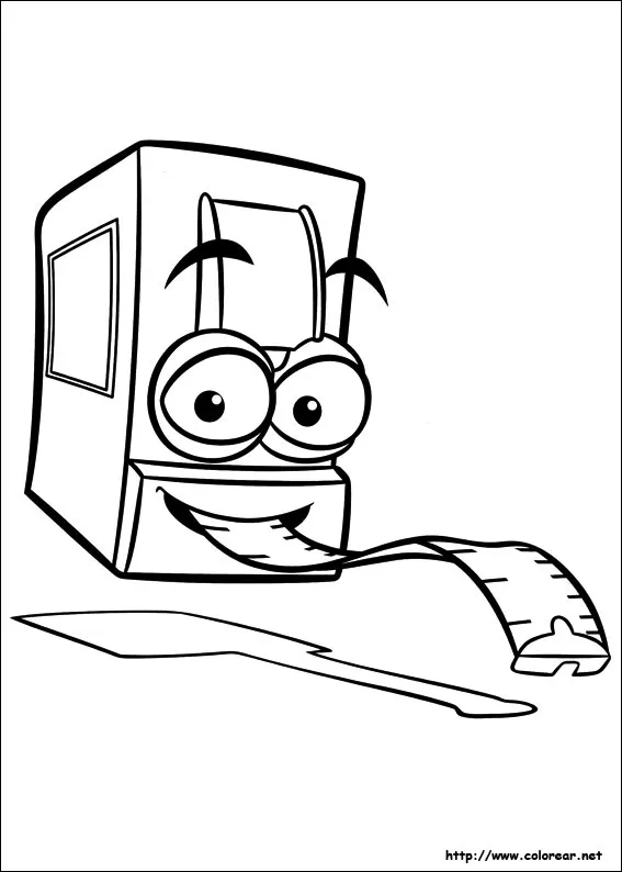 Dibujos de Manny a la Obra y sus herramientas para colorear en ...