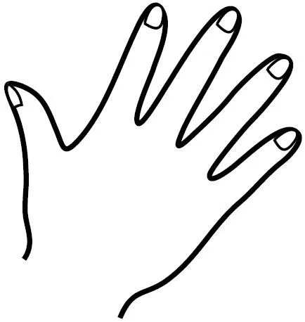 Dibujos DE DOS MANOS para colorear - Imagui Dibujos DE DOS MANOS para colorear - Imagui