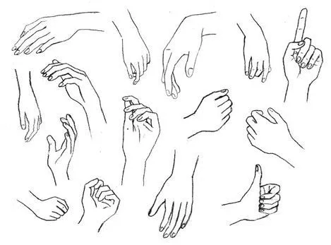 Dibujos de Manos ~ Vida Blogger