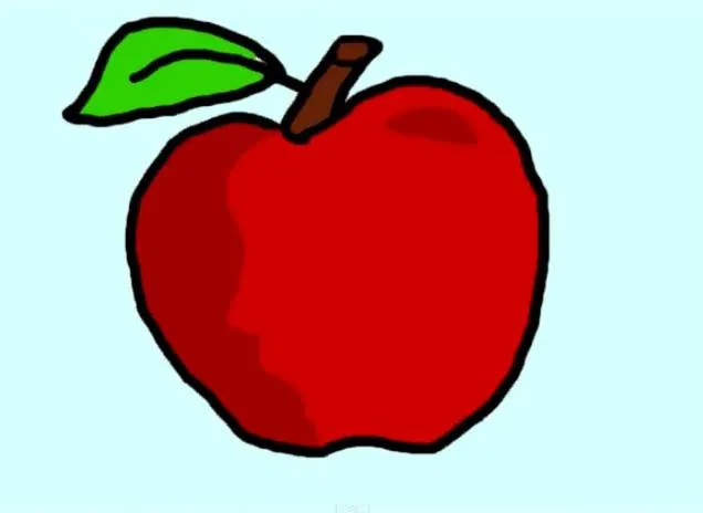 Dibujos de manzanas para colorear e imprimir paso a paso - Innatia.com