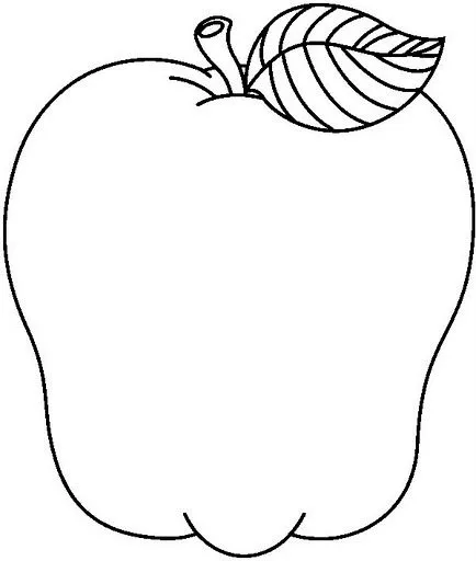 Manzana imagenes para colorear - Imagui