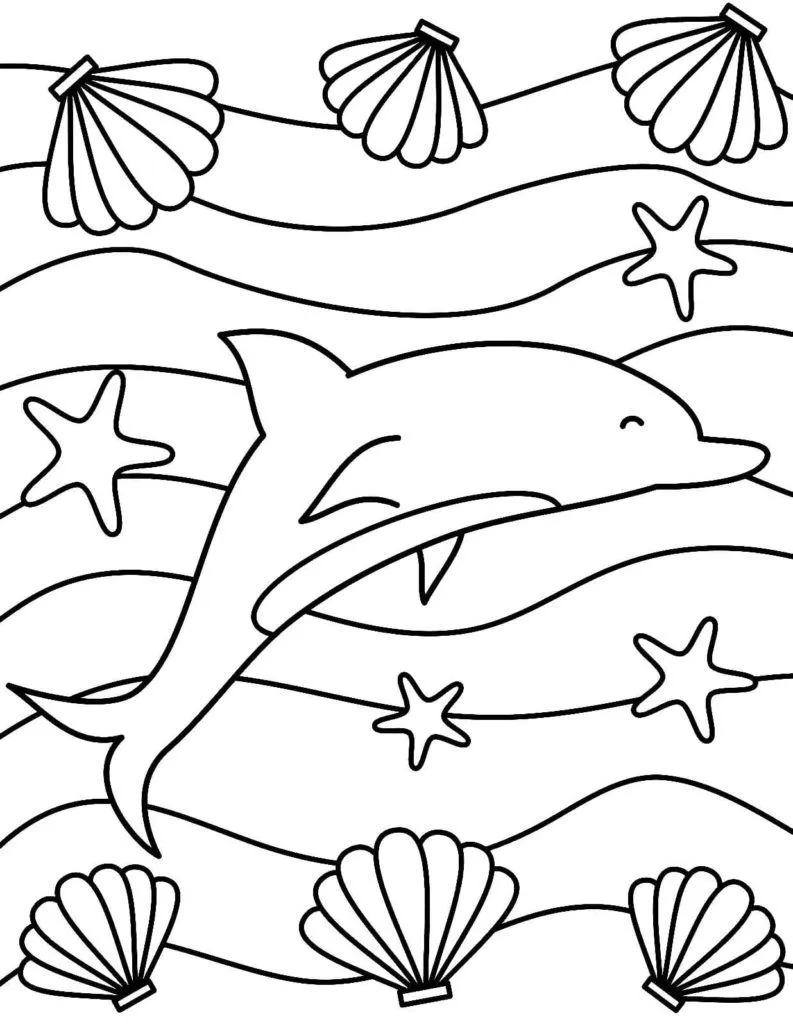 Dibujos de El Mar para Colorear | 100 Dibujos para colorear Dibujos de El Mar para Colorear | 100 Dibujos para colorear