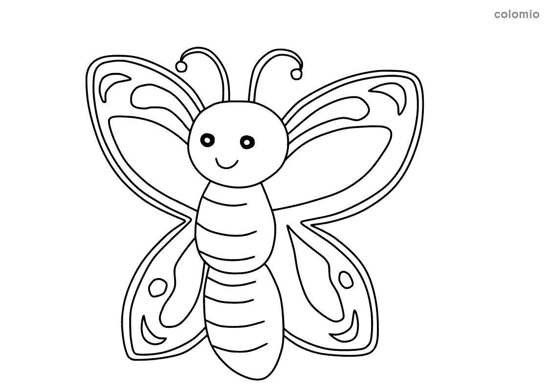 Dibujos de Mariposas para colorear » Imágenes de Mariposa para colorear Dibujos de Mariposas para colorear » Imágenes de Mariposa para colorear