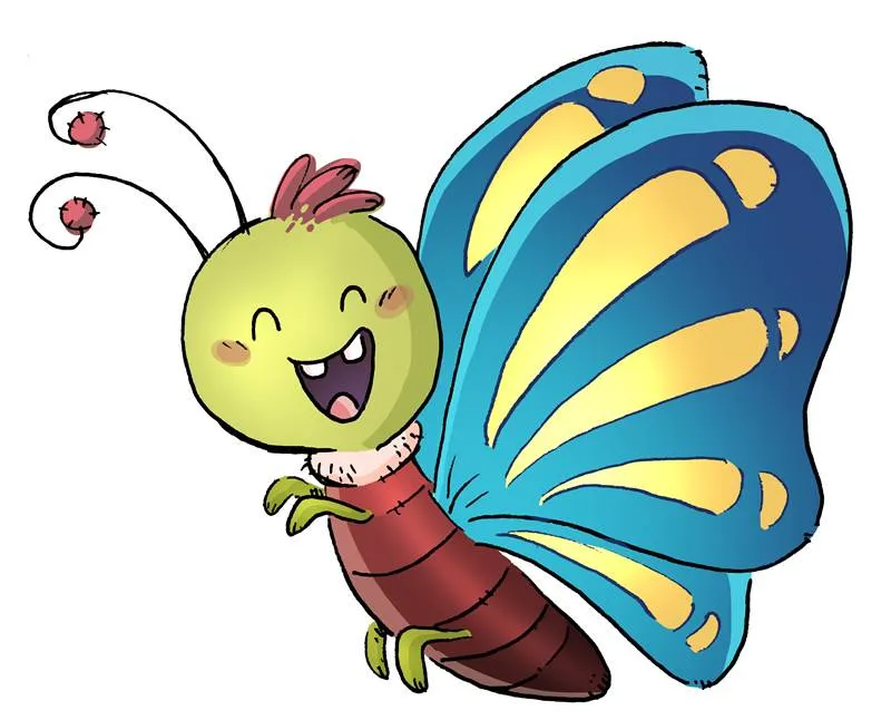 Dibujos de mariposas para colorear e imprimir: Fáciles para niños Dibujos de mariposas para colorear e imprimir: Fáciles para niños