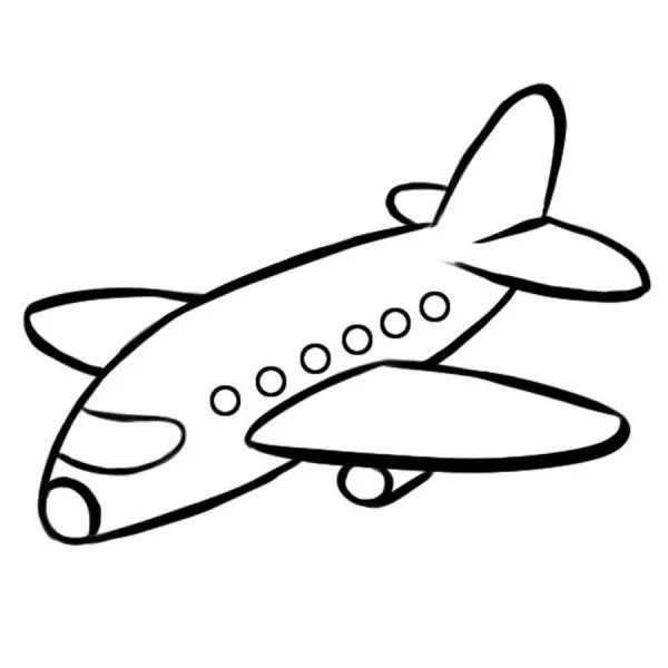 Dibujos de medios de transportes aéreos para pintar: Aviones para ... Dibujos de medios de transportes aéreos para pintar: Aviones para ...