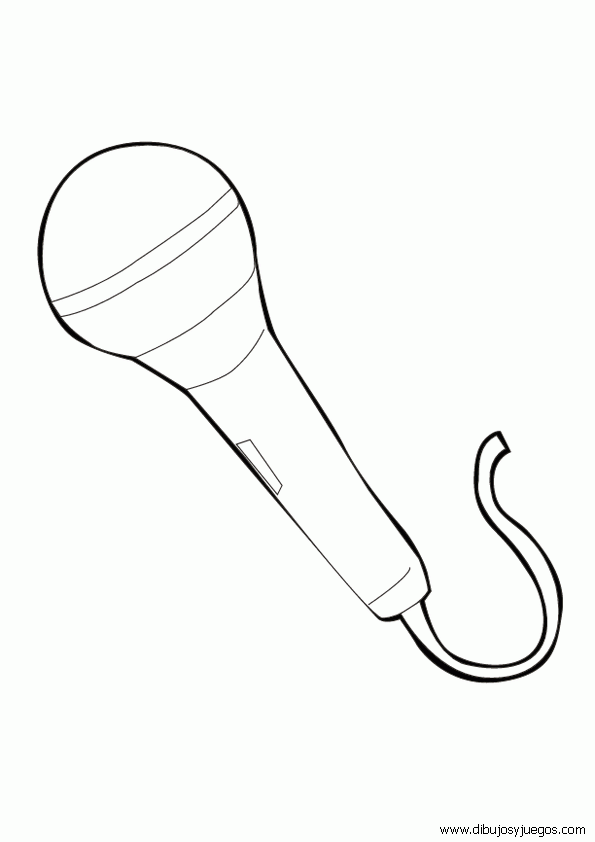 dibujos-microfonos-001 | Dibujos y juegos, para pintar y colorear dibujos-microfonos-001 | Dibujos y juegos, para pintar y colorear