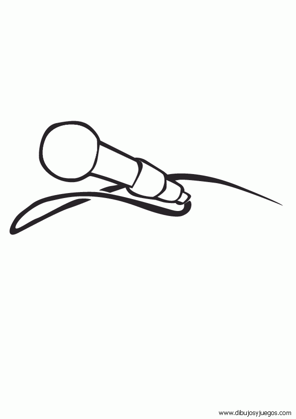 dibujos-microfonos-002 | Dibujos y juegos, para pintar y colorear dibujos-microfonos-002 | Dibujos y juegos, para pintar y colorear