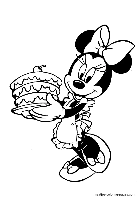 Dibujos de Minnie Mouse para colorear. | Ideas y material gratis ... Dibujos de Minnie Mouse para colorear. | Ideas y material gratis ...