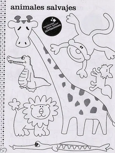 Dibujos y moldes en goma eva de animales - Imagui Dibujos y moldes en goma eva de animales - Imagui