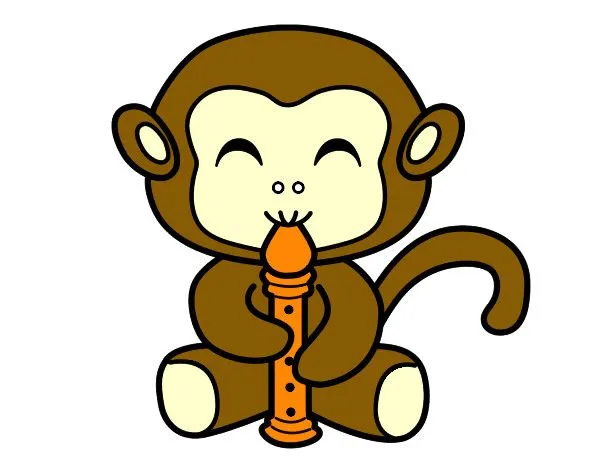 Dibujos de Monos para Colorear - Dibujos.net Dibujos de Monos para Colorear - Dibujos.net
