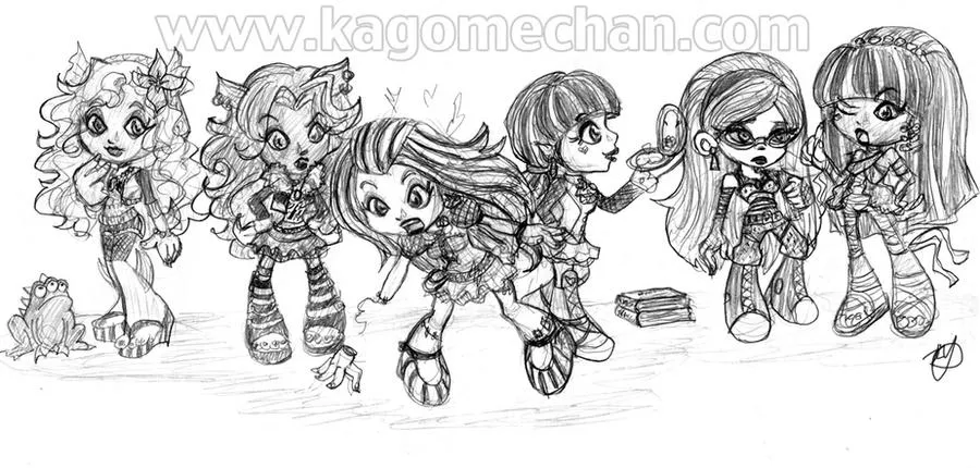 Dibujos de las monster high baby - Imagui Dibujos de las monster high baby - Imagui