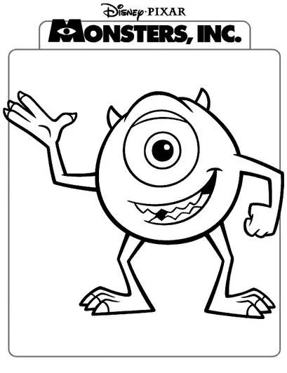 Dibujos de Monsters Inc - Para Imprimir Gratis ...