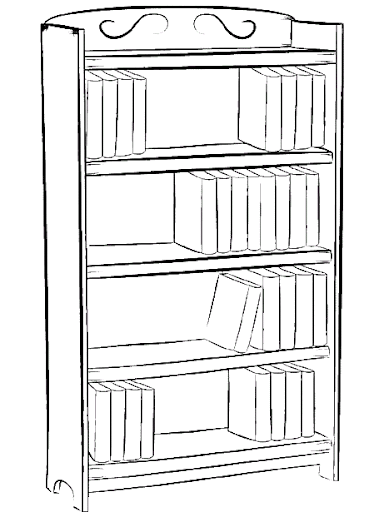 DIBUJOS DE MUEBLES PARA COLOREAR